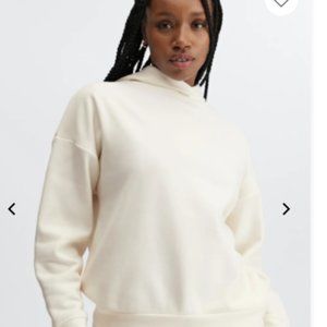 Fabletics Eco Go-To Pocket Hoodie  Size: XXL  Color: Oats worn once like new